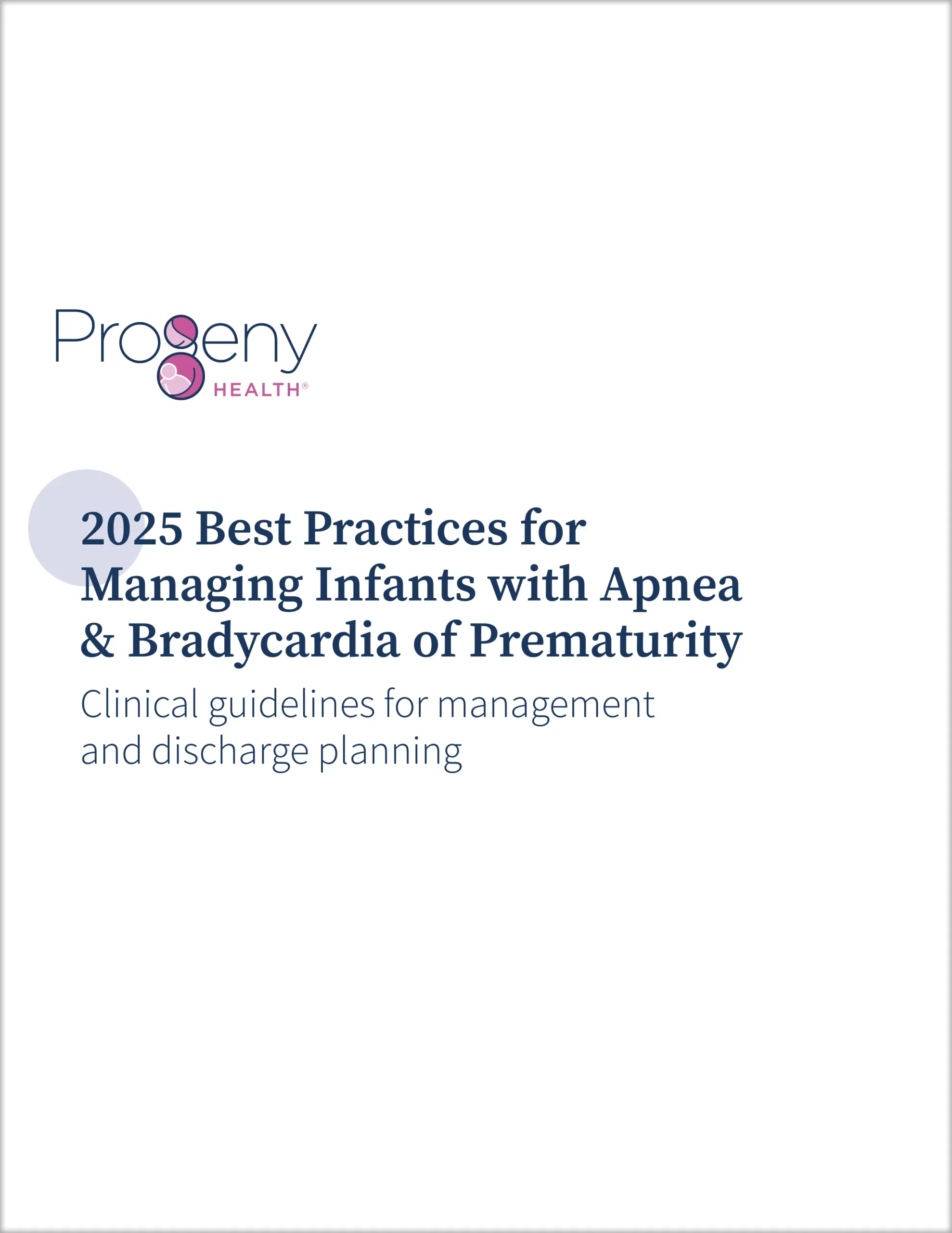 Best Practices for Premature Infants with Apnea and Bradycardia