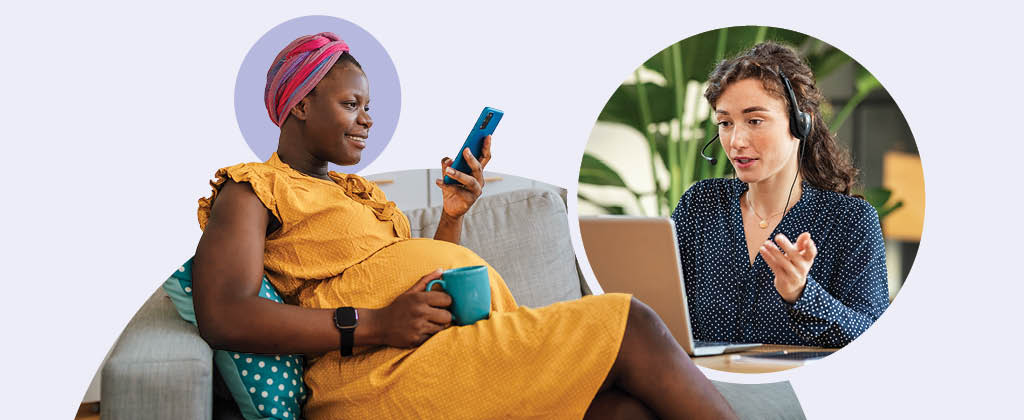 Maternity Mobile App User