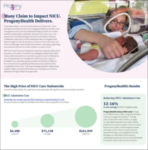 Progeny Health, NICU by the Numbers