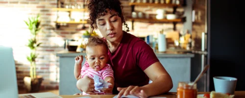 Families are balancing parenthood with increased financial pressure.